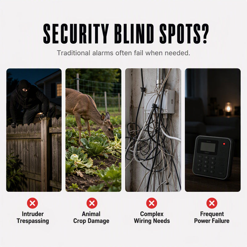 ☀️ 2026 Sale — Over 56,300 Sold! 🚨 Solar Alarm Light Guard