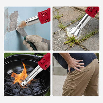 🔥 49% OFF NOW! 🌿 Electric Weed Burner – 650°C flame, two-speed control & extended handle – Chemical-free weeding for your garden 🛠️