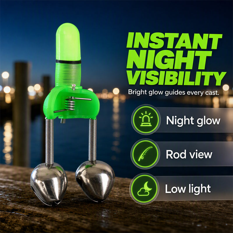 📢📢 49% OFF !! ⏰ Night Fishing Rod Alarm Bells – Sensitive Bite Detection, Loud Ring & Perfect for Carp, Coarse & Sea Fishing After Dark 🎣✨