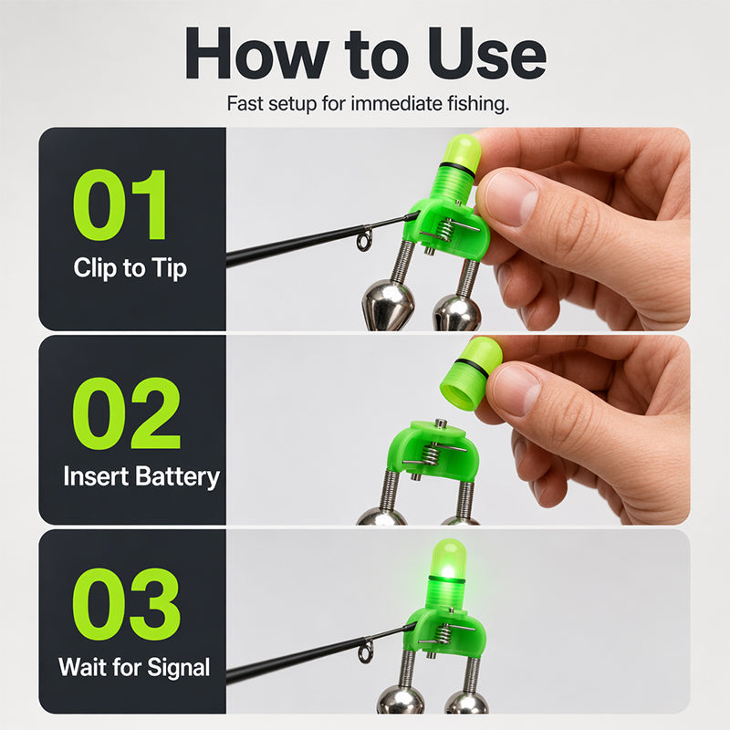 📢📢 49% OFF !! ⏰ Night Fishing Rod Alarm Bells – Sensitive Bite Detection, Loud Ring & Perfect for Carp, Coarse & Sea Fishing After Dark 🎣✨