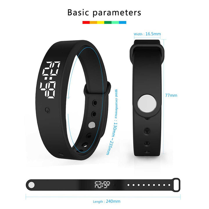 ⌚ 49% OFF NOW! ❤️ SmartSense Smartband – Fitness Tracker, Heart Rate & Step Counter – Ideal for Daily Health 🏃