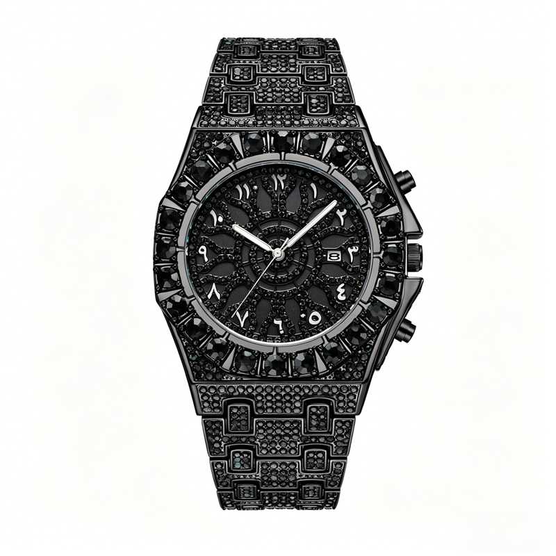 ⏳Limited-time 49% off⏰Men's Luxury Sparkling Quartz Watch💚⌚