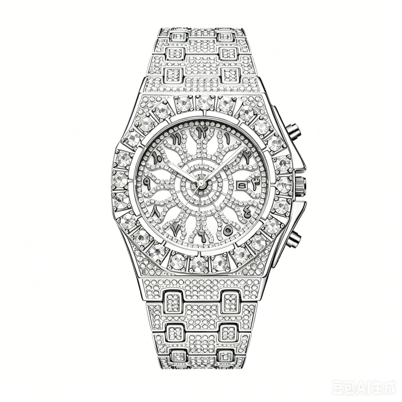 ⏳Limited-time 49% off⏰Men's Luxury Sparkling Quartz Watch💚⌚