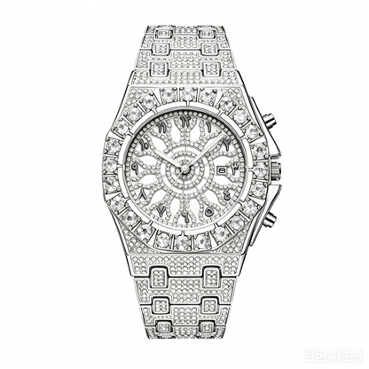 ⏳Limited-time 49% off⏰Men's Luxury Sparkling Quartz Watch💚⌚