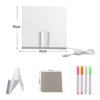 📢📢49% OFF !! ⏰Kids DIY Illuminated Erasable Drawing Board Set