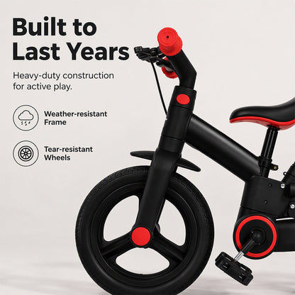 🎉 LIMITED TIME 49% OFF! 🚲 2-in-1 Convertible Kids' Tricycle and Balance Bike with Parent Push Handle – Grows with Your Child 🛴