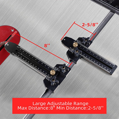 🔧 49% OFF NOW! 📐 Thin Rip Table Saw Jig – Precision Micro-Adjustment, Repeat Cuts & Kickback Prevention 🛡️