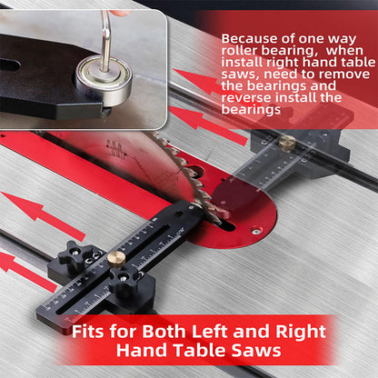 🔧 49% OFF NOW! 📐 Thin Rip Table Saw Jig – Precision Micro-Adjustment, Repeat Cuts & Kickback Prevention 🛡️