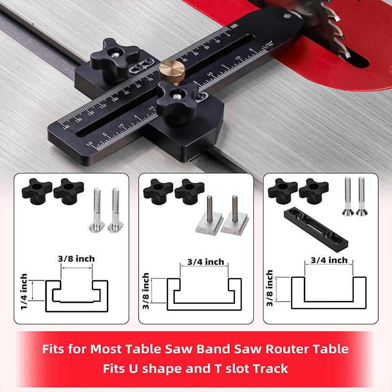 🔧 49% OFF NOW! 📐 Thin Rip Table Saw Jig – Precision Micro-Adjustment, Repeat Cuts & Kickback Prevention 🛡️