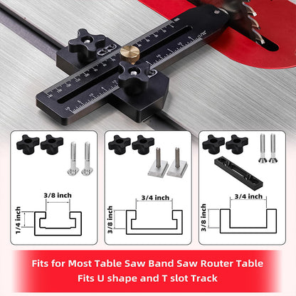 🔧 49% OFF NOW! 📐 Thin Rip Table Saw Jig – Precision Micro-Adjustment, Repeat Cuts & Kickback Prevention 🛡️