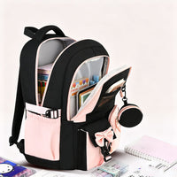 🎀🎒 49% OFF! ⚡Cute Bowknot Lightweight School Backpack – Water Repellent & Anti-Theft!
