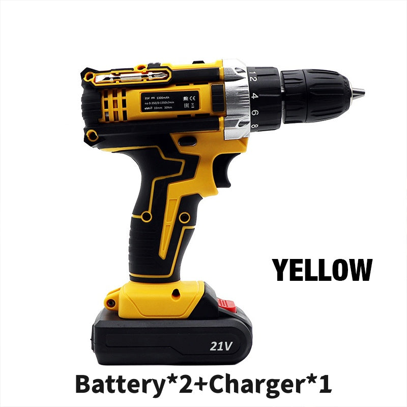 🔧⚡ Electric Cordless Drill with Battery & Charger – 49% OFF! 18V power, 2-speed, lightweight – ready for any project. 🔥💪