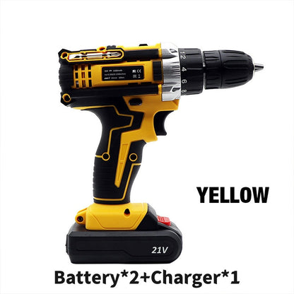 🔧⚡ Electric Cordless Drill with Battery & Charger – 49% OFF! 18V power, 2-speed, lightweight – ready for any project. 🔥💪