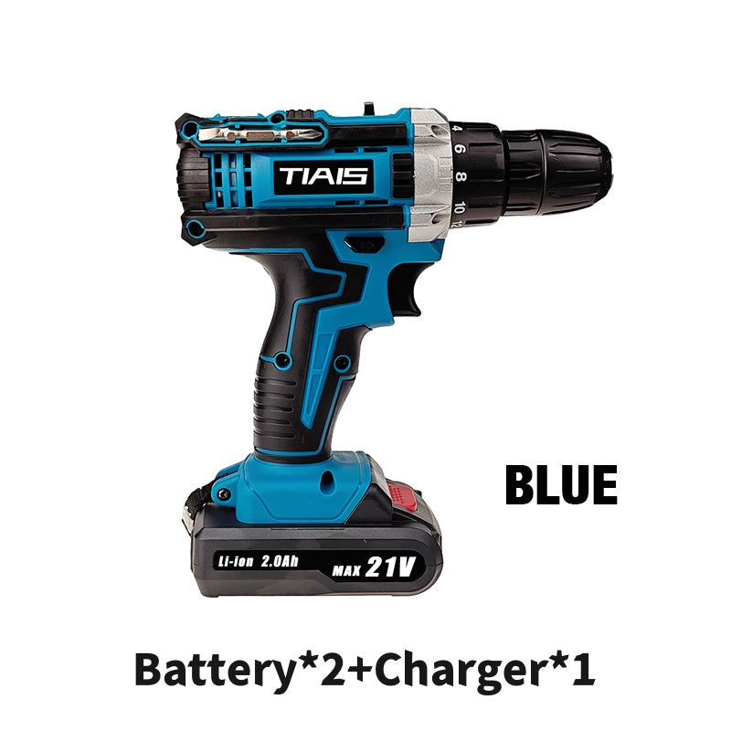 🔧⚡ Electric Cordless Drill with Battery & Charger – 49% OFF! 18V power, 2-speed, lightweight – ready for any project. 🔥💪