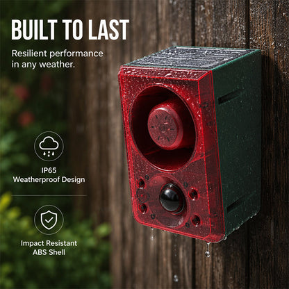 🎉 2026 Sale — Over 14,000 Sold! 💡 Solar Security Light with Motion Alarm – Bright Light + Loud Siren, Wire-Free, Weatherproof! 🔒