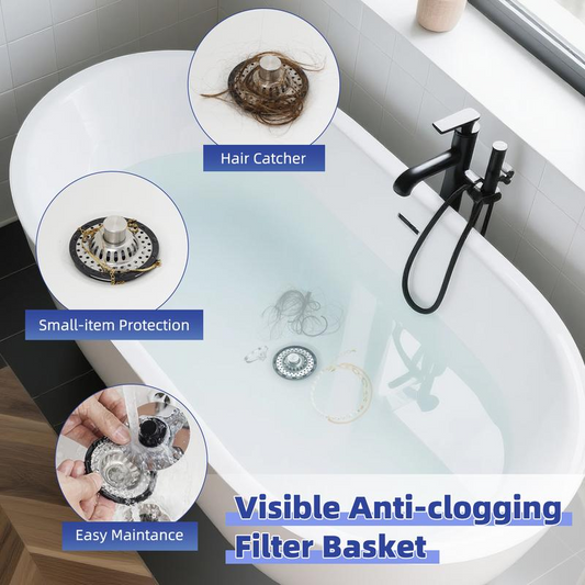 📢📢49% OFF !! ⏰Stainless Steel Kitchen Sink Strainer