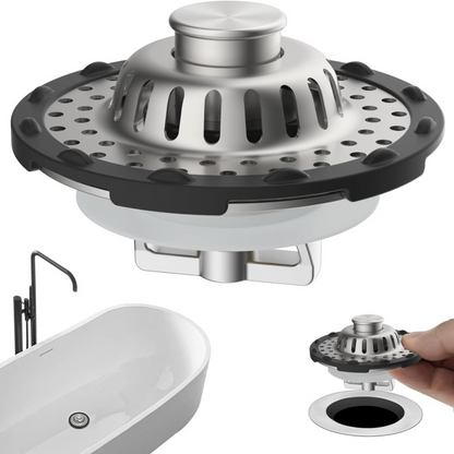 📢📢49% OFF !! ⏰Stainless Steel Kitchen Sink Strainer
