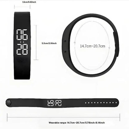 ⌚ 49% OFF NOW! ❤️ SmartSense Smartband – Fitness Tracker, Heart Rate & Step Counter – Ideal for Daily Health 🏃