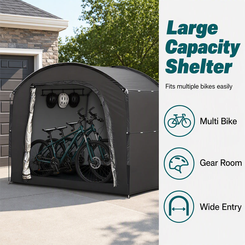 🏕️Bicycle Tent Water-Resistant Outdoor Bike Storage Shelter