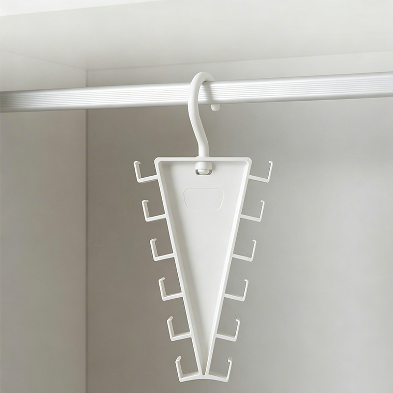 ⏳🔥LIMITED-TIME 49% OFF! ⏰Space-Saving Triangle Closet Hanger | Double Your Wardrobe Storage🗄️👕