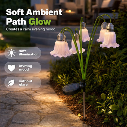 💐 49% OFF NOW! ☀️ Solar Flower Lights Outdoor Garden Decor – Solar-powered, waterproof & warm glow – Perfect for patios, paths & flower beds 🌿