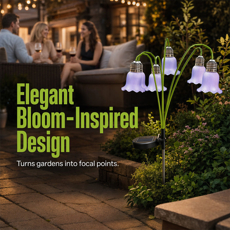 💐 49% OFF NOW! ☀️ Solar Flower Lights Outdoor Garden Decor – Solar-powered, waterproof & warm glow – Perfect for patios, paths & flower beds 🌿