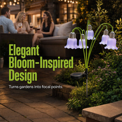 💐 49% OFF NOW! ☀️ Solar Flower Lights Outdoor Garden Decor – Solar-powered, waterproof & warm glow – Perfect for patios, paths & flower beds 🌿