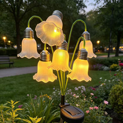 💐 49% OFF NOW! ☀️ Solar Flower Lights Outdoor Garden Decor – Solar-powered, waterproof & warm glow – Perfect for patios, paths & flower beds 🌿