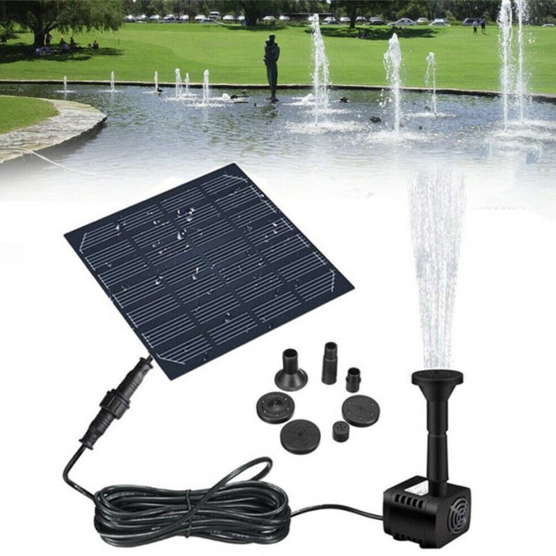 📢📢49% OFF !! ⏰Outdoor Solar Fountain Water Pump Set for Garden