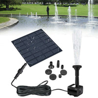 📢📢49% OFF !! ⏰Outdoor Solar Fountain Water Pump Set for Garden
