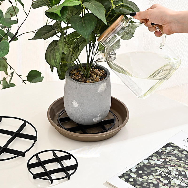 🌿🌹Root-Saving Pot Riser – elevates planters, promotes airflow, keeps floors clean – for indoor & outdoor use. 🔥🏠