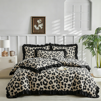 🐆 49% OFF NOW! 🛌 Leopard Print Ruffled Duvet Cover Set – Soft fabric, chic ruffle detail & vibrant print – Perfect for a bold, cozy bedroom makeover ✨