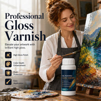🎨 LIMITED TIME 49% OFF! 💧 Gloss Boost Painting Varnish – High-gloss finish, UV-resistant & easy to apply – Protects & enhances your artwork or crafts 🖌️