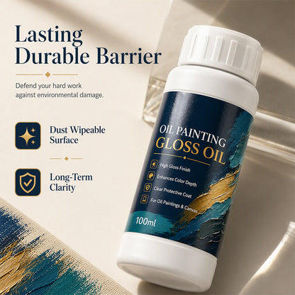 🎨 LIMITED TIME 49% OFF! 💧 Gloss Boost Painting Varnish – High-gloss finish, UV-resistant & easy to apply – Protects & enhances your artwork or crafts 🖌️