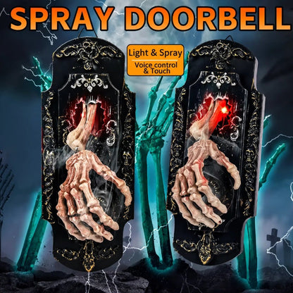 ⏳Limited-time 49% off⏰Spooky Skull Door Bell Hanging Decoration💀🚪