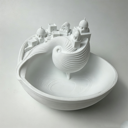 🔥2026 Hot Sale 49% OFF🏡Blue and White Ocean Theme Key Holder Tray Ceramic Home Decor