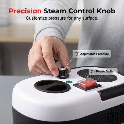 💨 LIMITED-TIME 49% OFF! 🧼 High-Pressure Steam Cleaner – Turbo Steam, Adjustable Intensity & 1200ml Tank 🏠