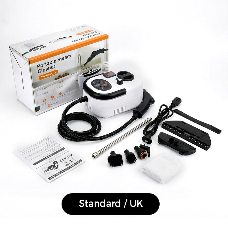 💨 LIMITED-TIME 49% OFF! 🧼 High-Pressure Steam Cleaner – Turbo Steam, Adjustable Intensity & 1200ml Tank 🏠