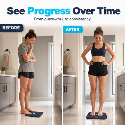 Precision Body Fat Scale ⚖️ Know Your Numbers, Transform Your Health – Smart Tracking for Real Results ✨