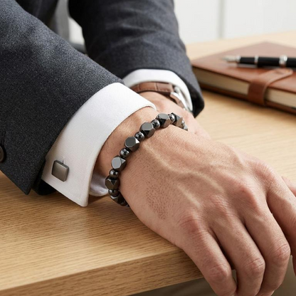 📢📢49% OFF !! ⏰Vintage Round Synthetic Stone Bracelet