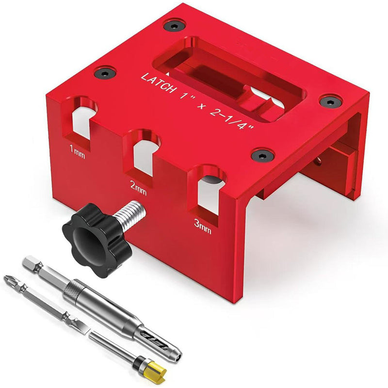 📢📢46% OFF !! ⏰Door Latch Mortising Tool Kit for Wood Doors