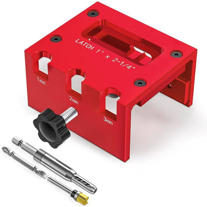 📢📢46% OFF !! ⏰Door Latch Mortising Tool Kit for Wood Doors