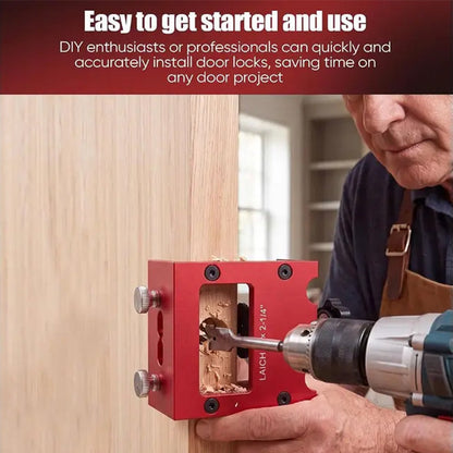 📢📢46% OFF !! ⏰Door Latch Mortising Tool Kit for Wood Doors