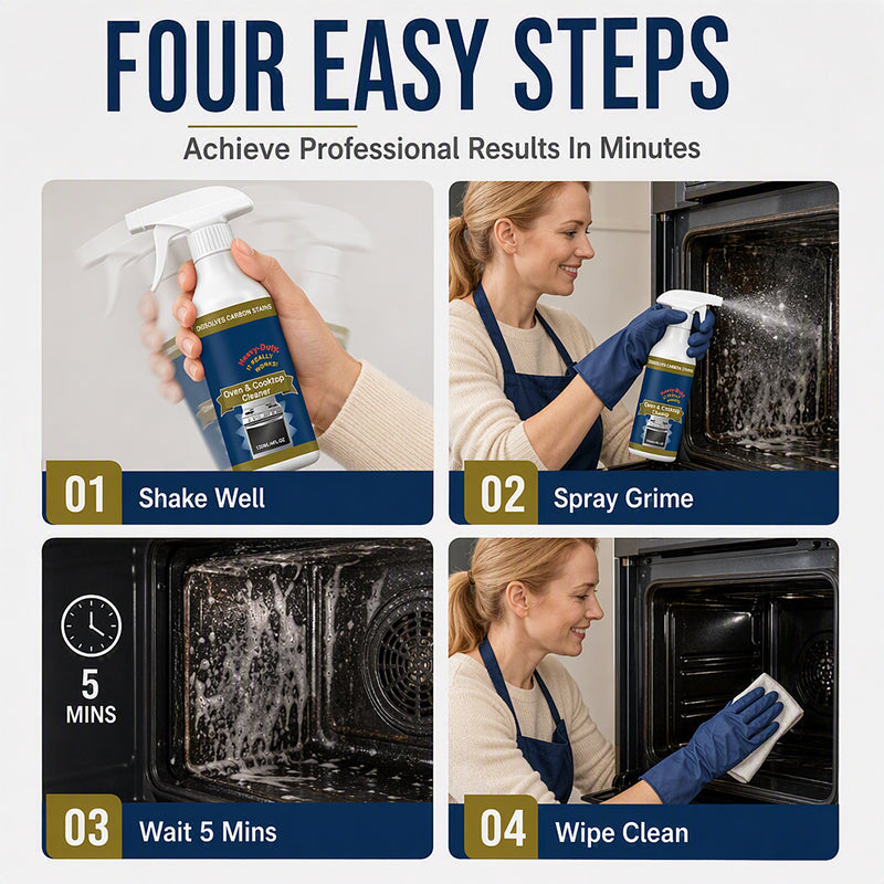 💥 LAST DAY SALE ONLY ￡9.99!!🌻Heavy Duty Oven & Cooktop Cleaner Spray