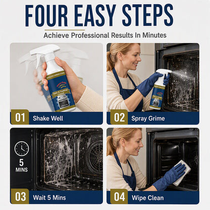 💥 LAST DAY SALE ONLY ￡9.99!!🌻Heavy Duty Oven & Cooktop Cleaner Spray