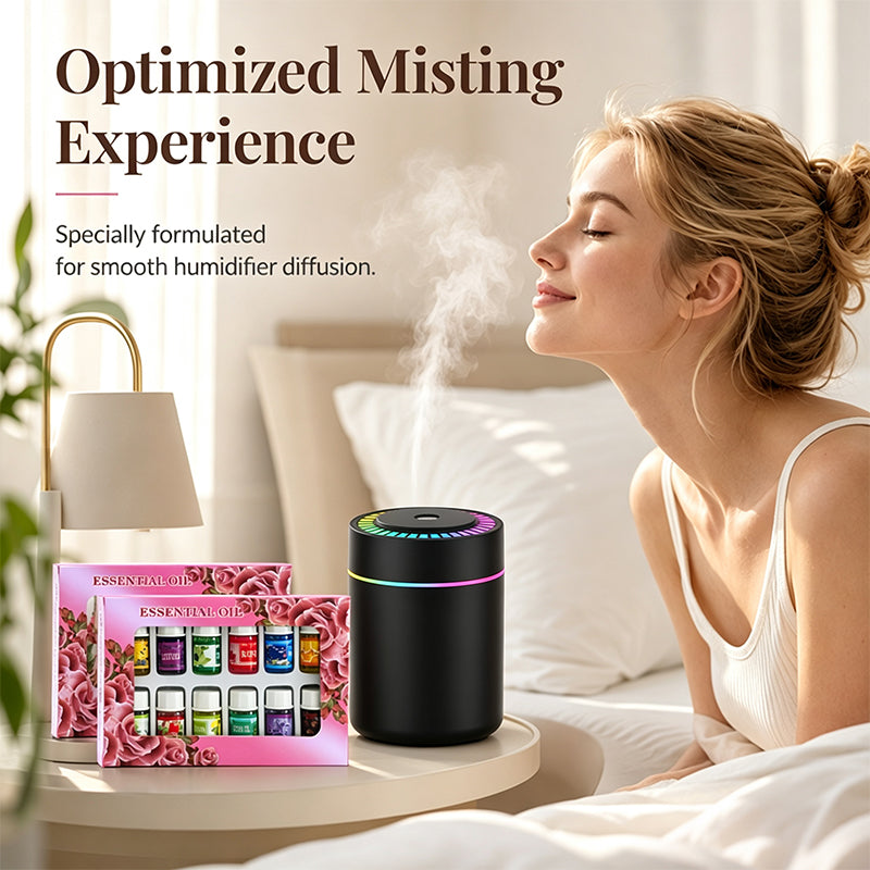 🔥Limited Time 49% Off！🎁🌺The fresh scent lifts your mood！🌷12-Pack Water Soluble Essential Oils Set