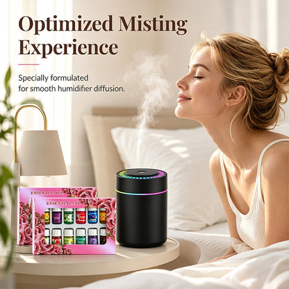 🔥Limited Time 49% Off！🎁🌺The fresh scent lifts your mood！🌷12-Pack Water Soluble Essential Oils Set