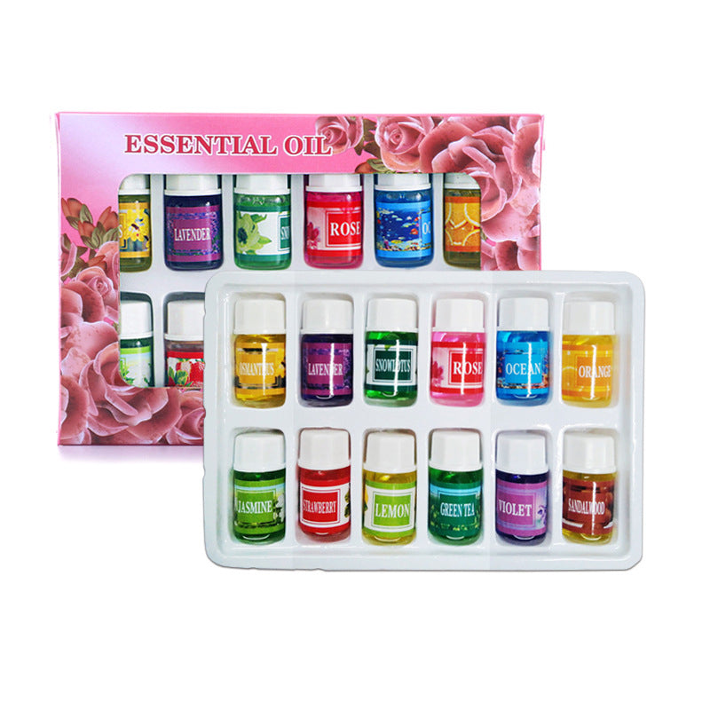 🔥Limited Time 49% Off！🎁🌺The fresh scent lifts your mood！🌷12-Pack Water Soluble Essential Oils Set
