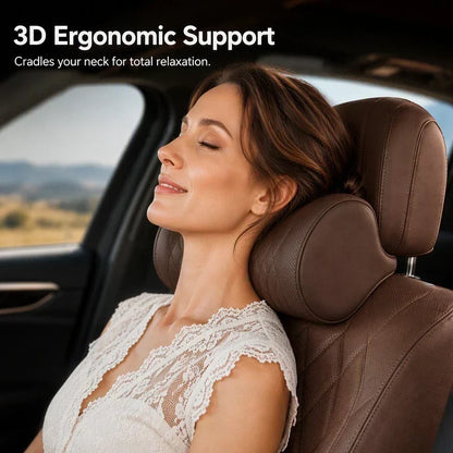 🥳2026 HOT SALE 49% OFF💞50K+ SOLD!🚗Ergonomic Headrest and Lumbar Support Set for Car Seats