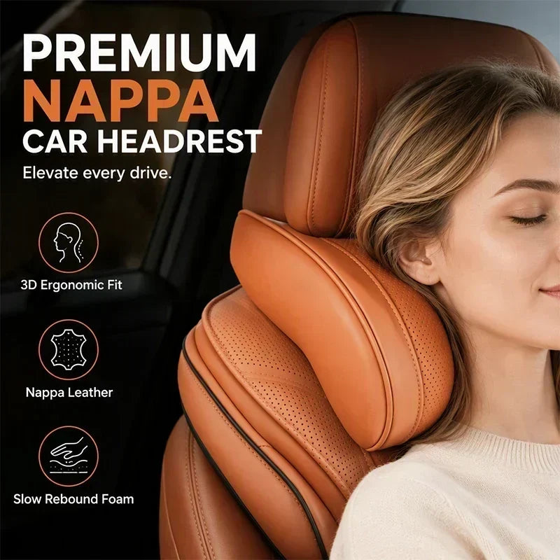 🥳2026 HOT SALE 49% OFF💞50K+ SOLD!🚗Ergonomic Headrest and Lumbar Support Set for Car Seats